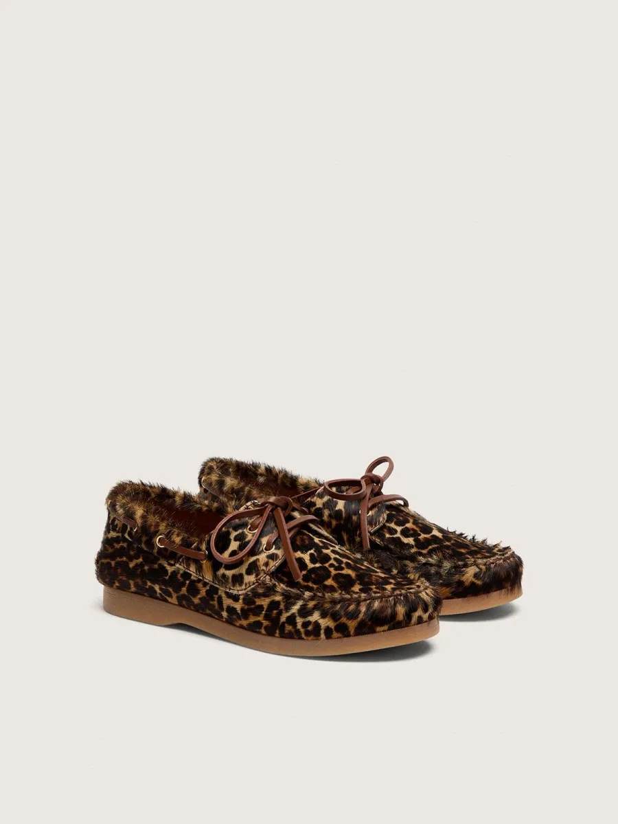 Mocassino Cruise young in cavallino leopardato