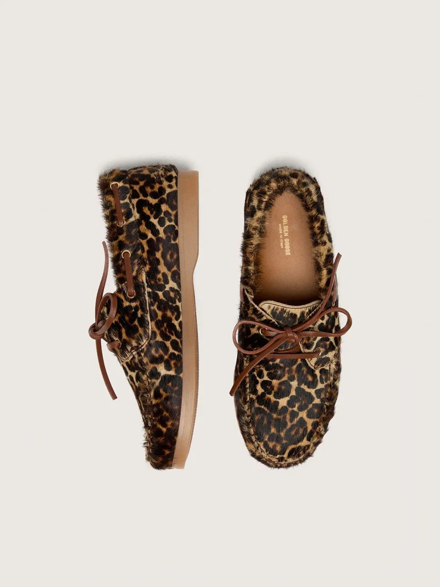 Mocassino Cruise young in cavallino leopardato