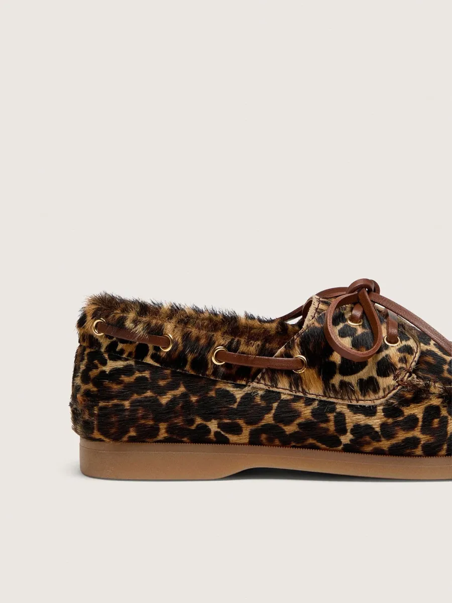 Mocassino Cruise young in cavallino leopardato